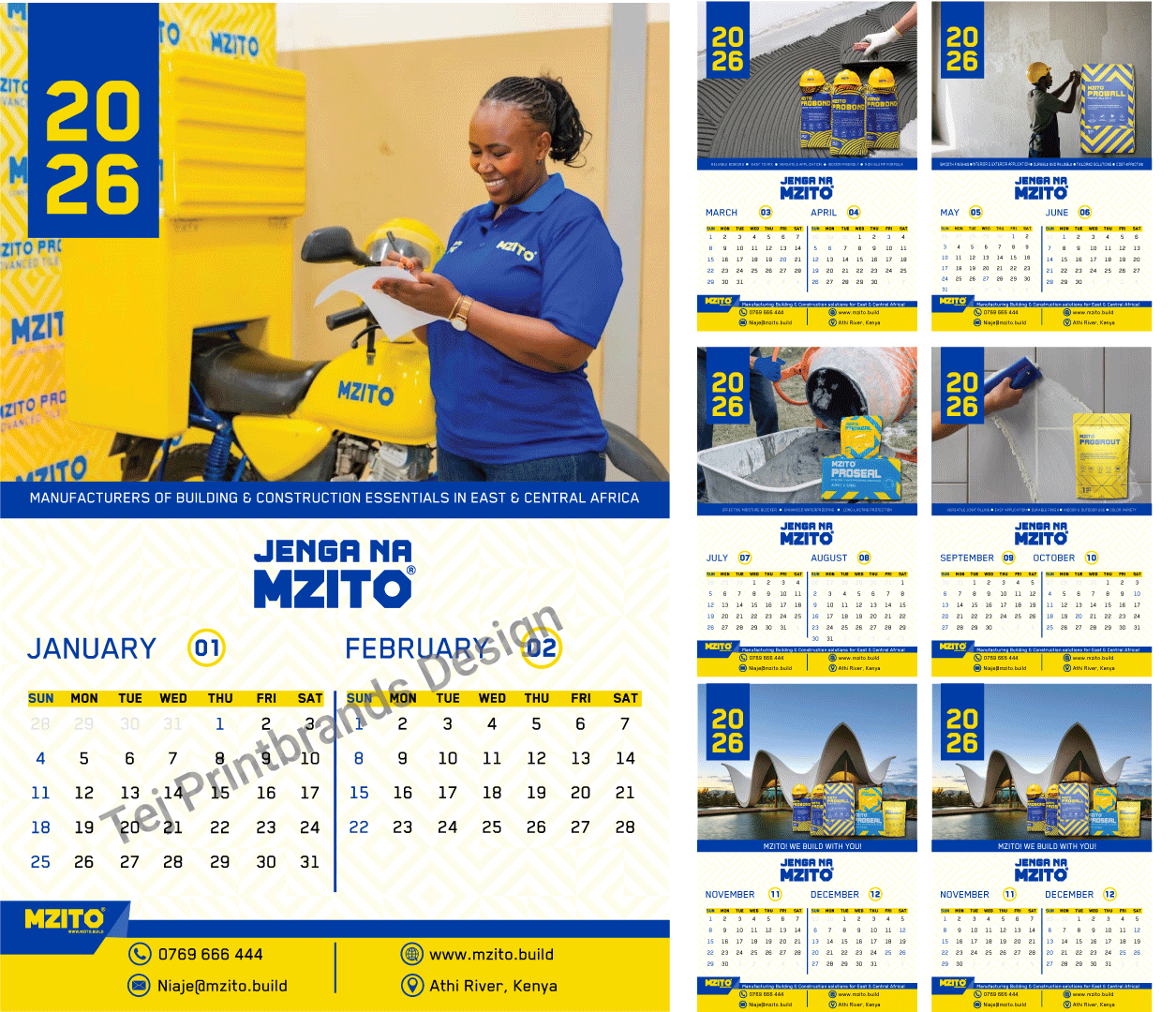 Calendar design