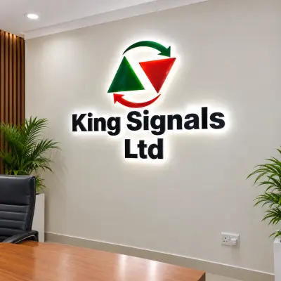 3D indoor wall letters