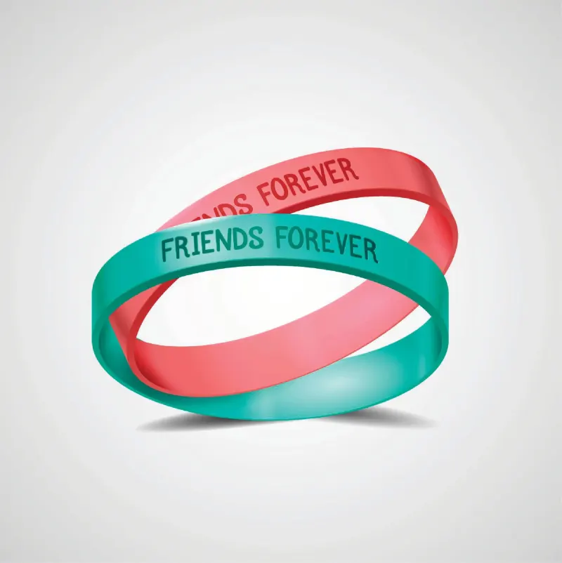 Silicone wristbands