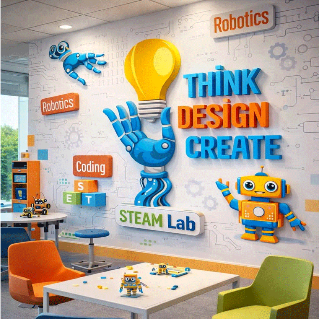 2D Wall branding